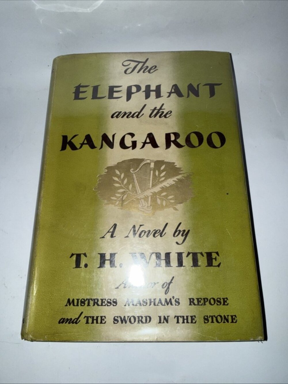 THE ELEPHANT AND THE KANGAROO T.H. White 1947 HC DJ